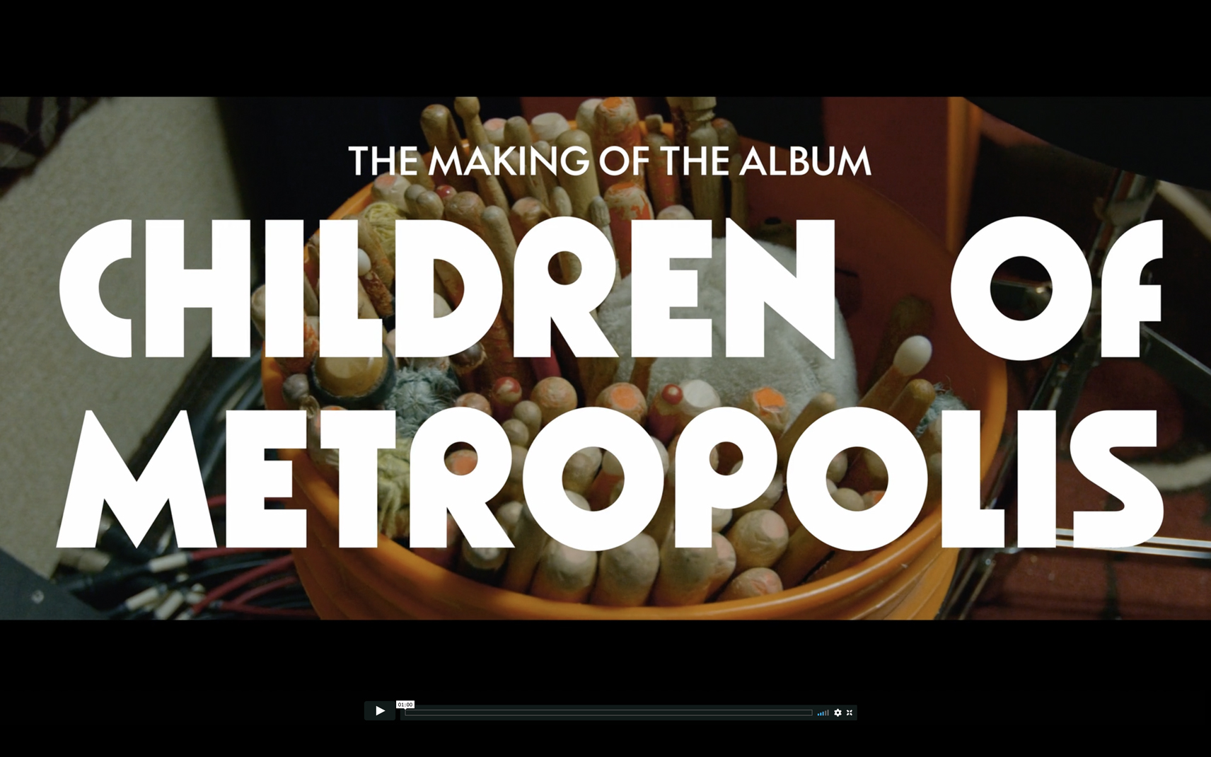 Making of the album Children of Metropolis